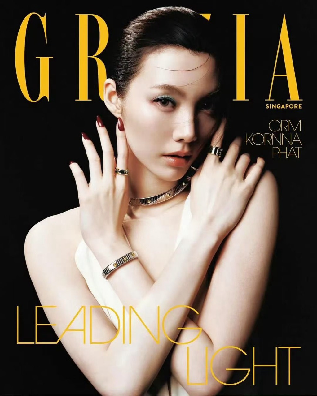 Orm登上GRAZIA Singapore封面